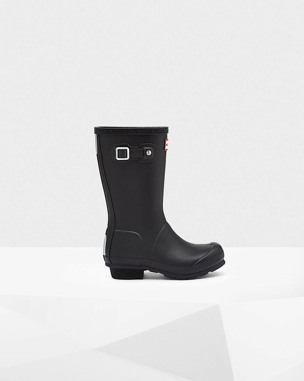 Kids Rain Boots - Hunter Original Big (85YNIVWRF) - Black